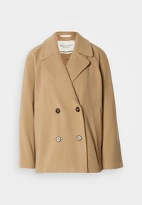 DOUBLE BREASTED WELT POCKETS LAPEL COLLAR - Giacca leggera - pure sand