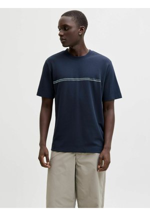 JCOFUSION CHEST BRAND TEE  CREW - T-shirts print - outer space