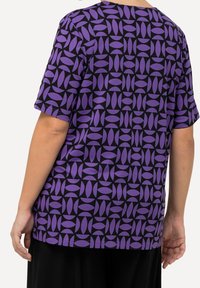 Ulla Popken Triko s potiskem - purple