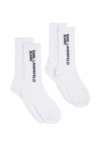 Karl Lagerfeld Jeans LOGO (PACK OF 2) - Calcetines - white
