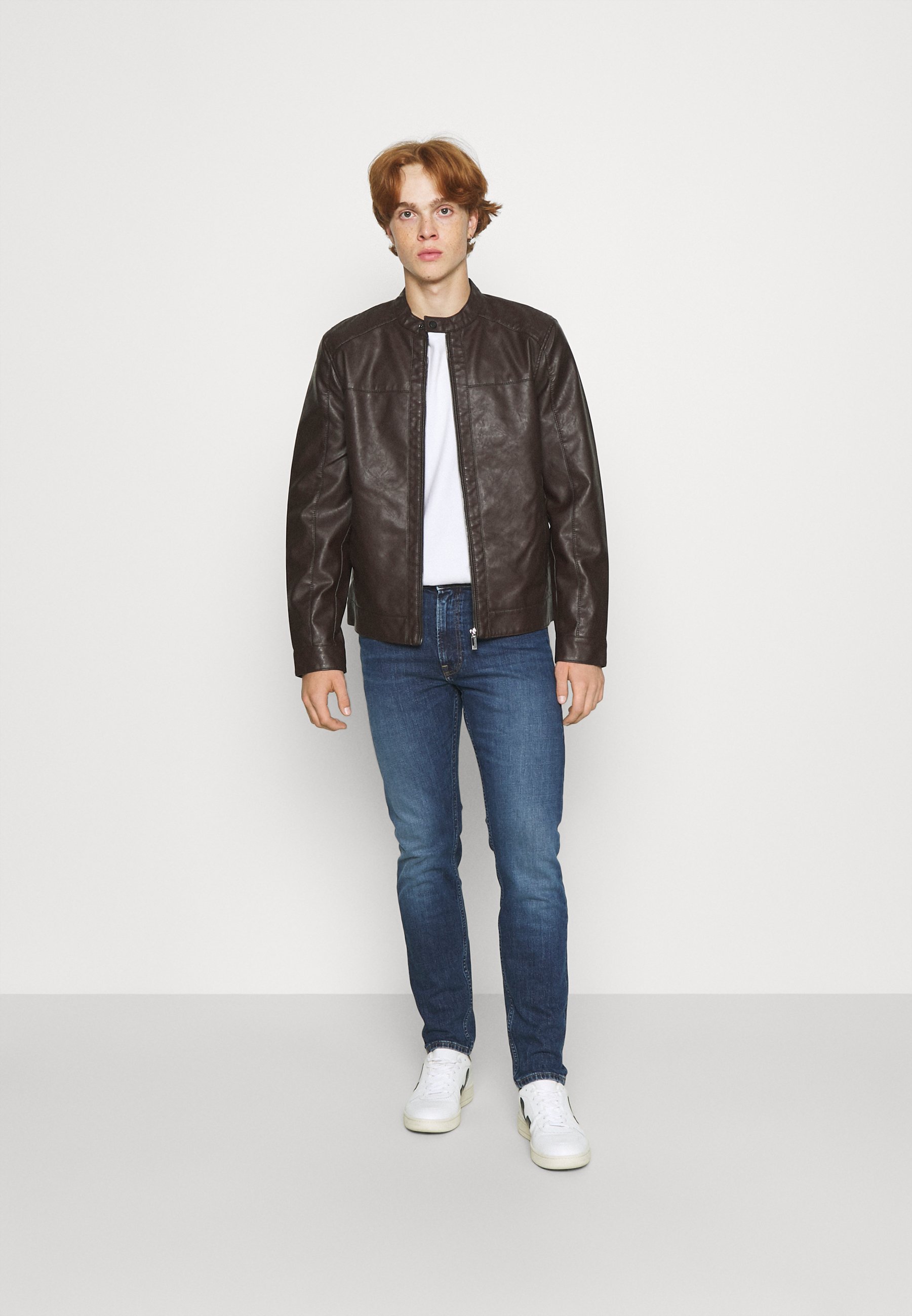 Lee RIDER - Straight leg jeans - dark woodland/Donkerblauw - Zalando.be