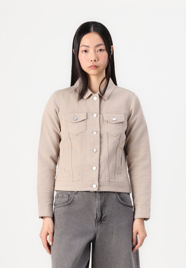 ONLTIA COLORED JACKET - Denim jacket - string