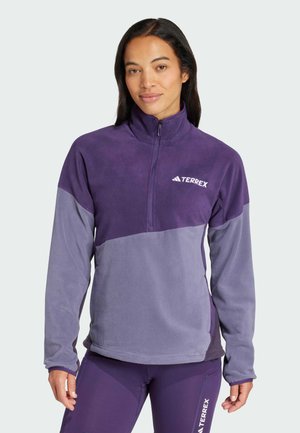 ANRK - Flisinis džemperis - aurora plum   preloved violet   aurora black