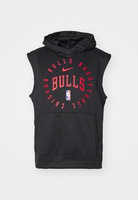 NBA CHICAGO BULLS SLEEVELESS  - Kapucni - black/university red