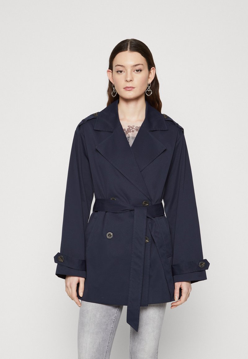 Onlapril Short Trenchcoat Night Sky