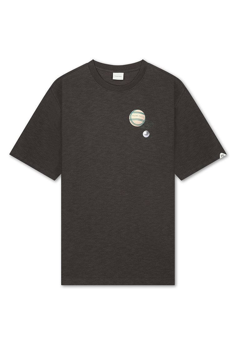 Filling Pieces T-shirt print grijs