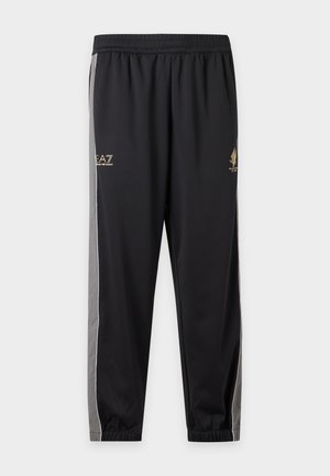 EA7 Emporio Armani, TRAIN SOCCER PANTS - Долнище на анцуг - black