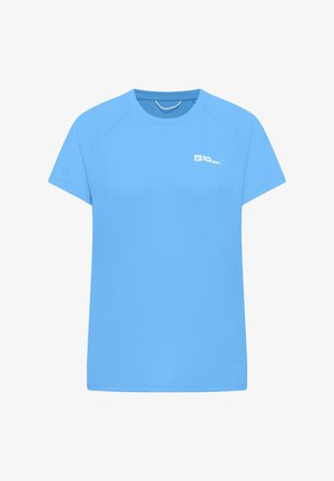Jack Wolfskin, PRELIGHT SWIFT T W - Sport T-Shirt - mid blue