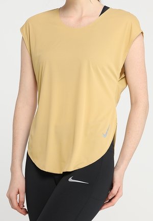 T-shirt basic - gold-coloured