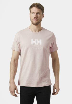 Helly Hansen CORE GRAPHIC - T-shirt print - pink cloud
