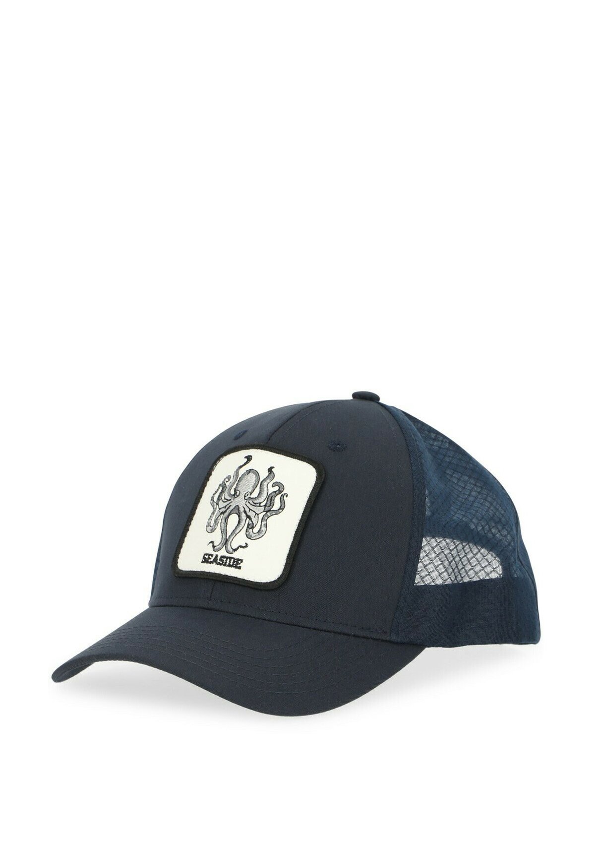 Seaside TRUCKER Cappellino dk navy octopus/blu denim
