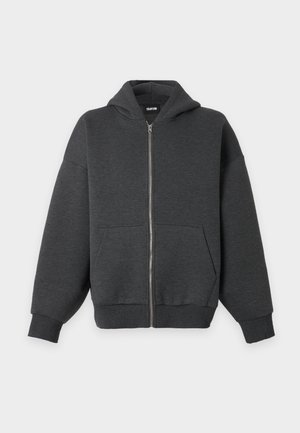 YOURTURN, UNISEX - Φούτερ με κουκούλα - dark grey melange