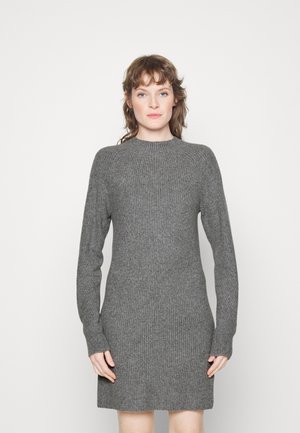 Abercrombie & Fitch INTEREST EASY  - Gebreide jurk - heather gray