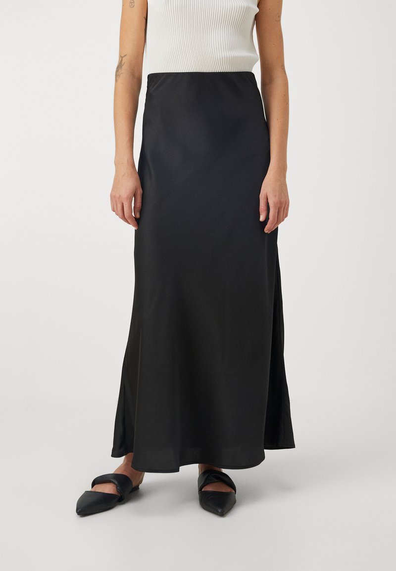 ONLY ONLGABBY MIDI SKIRT - Jupe longue - black