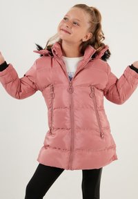 LELA REGULAR FIT - Ziemas mētelis - powder pink