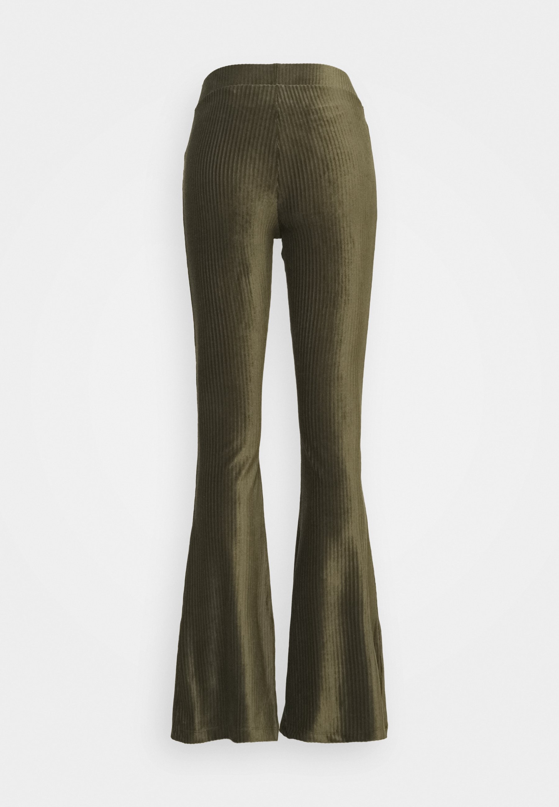 ONLY ONLLOTTA FLARED PANT - Broek - balsam green/Donkergroen - Zalando.nl