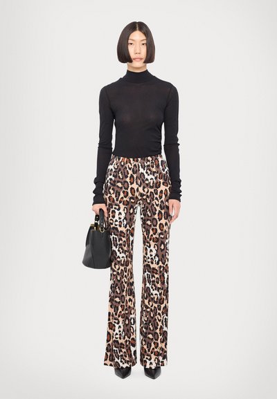 Diane von Furstenberg BROOKLYN PANTS - Hlače - brown