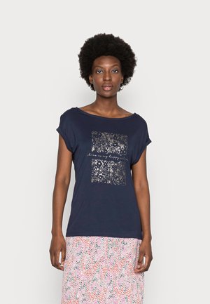Camiseta estampada - navy