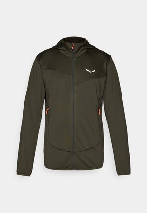 Salewa PUEZ ALTAVIA  - Sweatjacke - dark olive