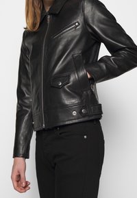 The Kooples Giacca di pelle - black