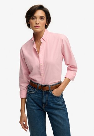 OXFORD LONG SLEEVE - Chemisier - city pink chambray oxford