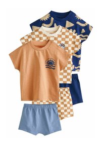 Non selezionato, navy rust checkerboard