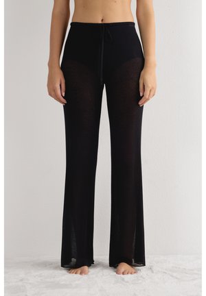 Intimissimi LARGOS PALAZZO DE ULTRANATURAL CON - Nattøj bukser - black