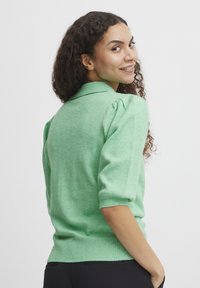 b.young BYNONINA - Strickpullover - ming green melange