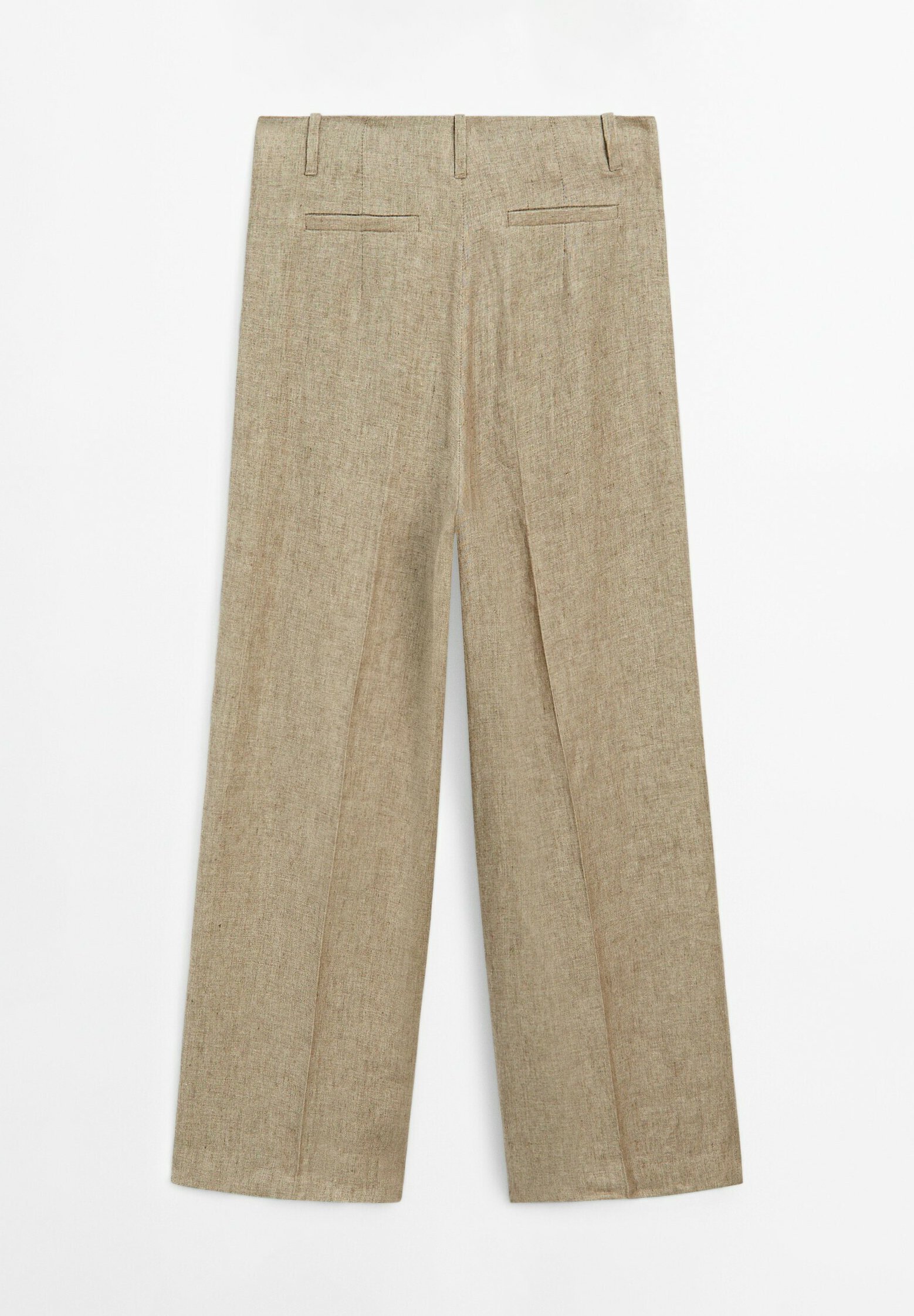 Massimo Dutti DART - Trousers - beige - Zalando.co.uk