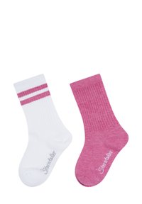 Unselected, magenta meliert