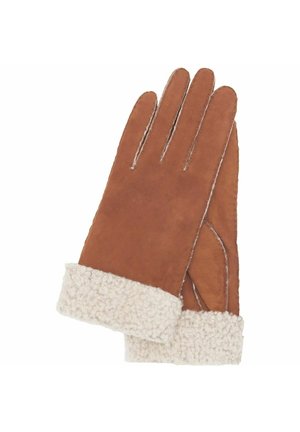 Kessler Guanti Jack in pelle medium brown | S | sul