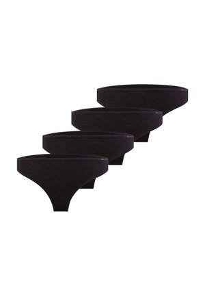ADVANTAGE 4-PACK - Tanga - black