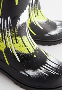 Next Botas de agua - black fluro splat