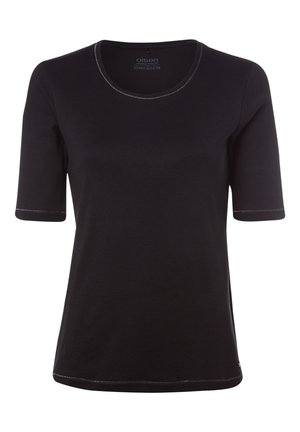 RUNDHALS - T-shirt basic - schwarz