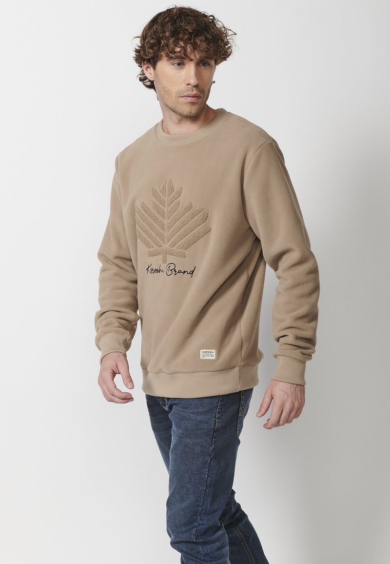 Koroshi Felpa in pile - beige