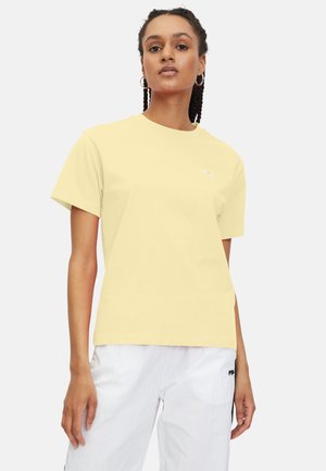 Fila APPAREL BIENDORF - Camiseta básica - french vanilla