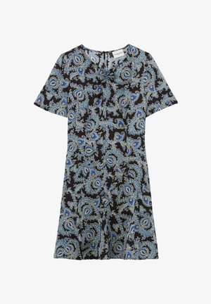 Claudie Pierlot, WOVEN DRESS - Robe de jour - print fonce