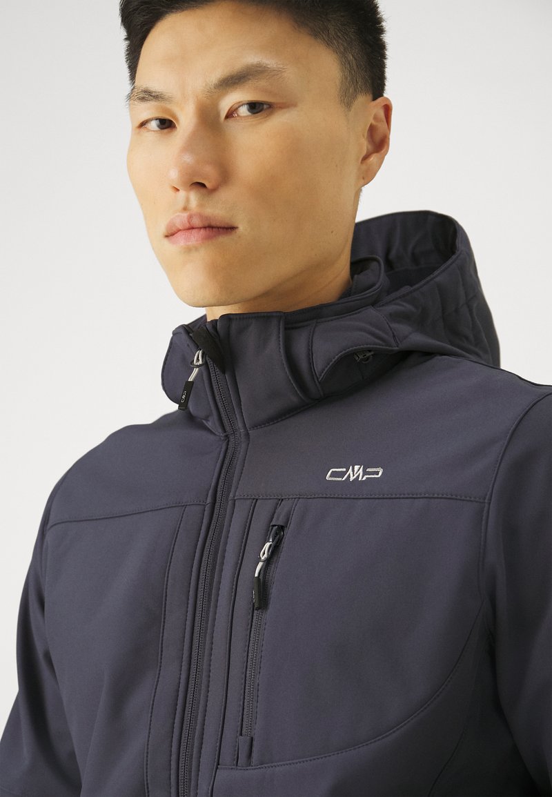 Giacca Softshell Uomo CMP Con Cappuccio Removibile - Impermeabile E Traspirante, Per Outdoor E Tutti I Giorni