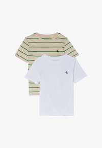 Non selezionato, bright white bright green