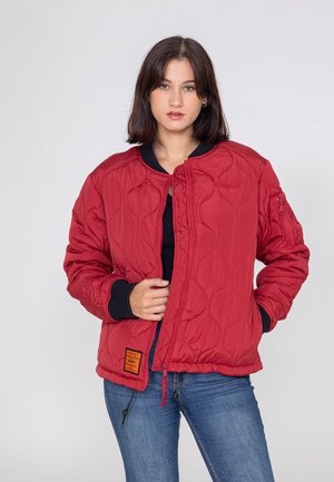ALTON - Bomberjacke - burgundy