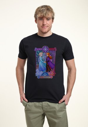 DISNEY FROZEN TWO FROZEN NOUVEAU UNISEX - Camiseta estampada - navy blue
