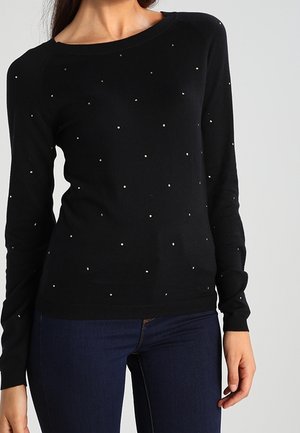 Strickpullover - black