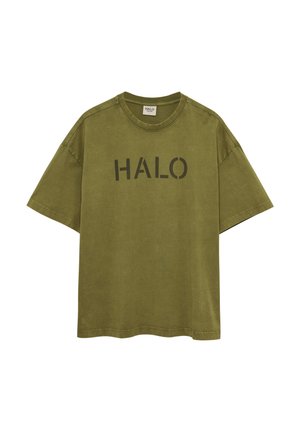 UNIFORM BOXY  - T-shirt print - olive drab