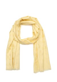 SIGNATURE BORDER STOLE - Halsduk - yellow