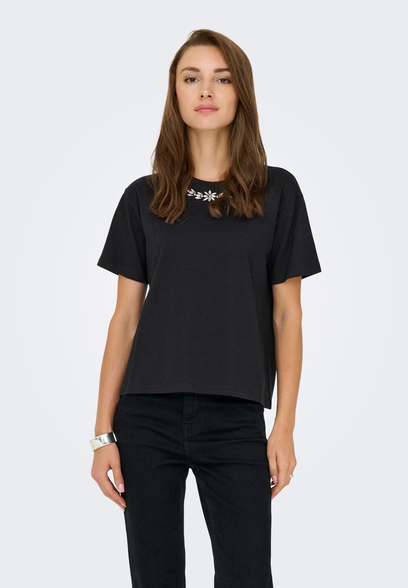 JDY KIRA - T-shirts print - black