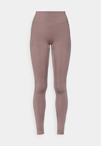 LUXE - Legíny - dusty brown