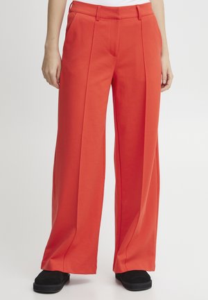 IHKATE SUS OFFICE WIDE PA - Pantaloni - poppy red