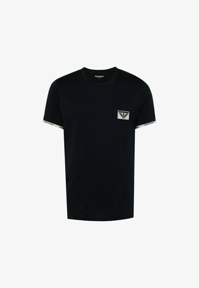 Emporio Armani Camiseta estampada - black