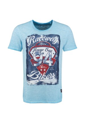 MT RACEWAY ROUND - T-shirt print - blue