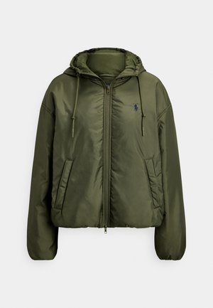 HOODED BALLOON PUFFER JACKET
 - Outdoorová bunda - new olive
